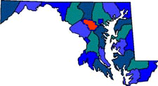 Howard County Map